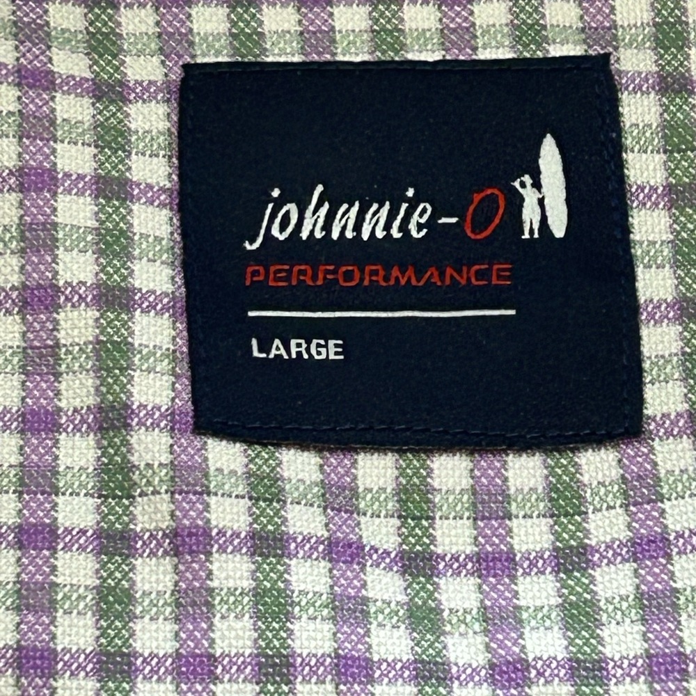 Johnnie-O Men’s Large Acadia Prep Performance Button Down Shirt - Picture 4 of 9
